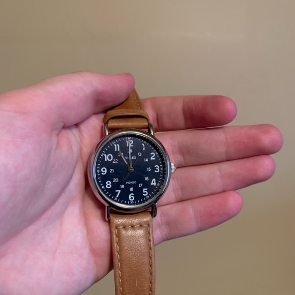 COPY - Men’ 40mm Timex Weekender with Navy Blue Dial - Picture 2 of 2